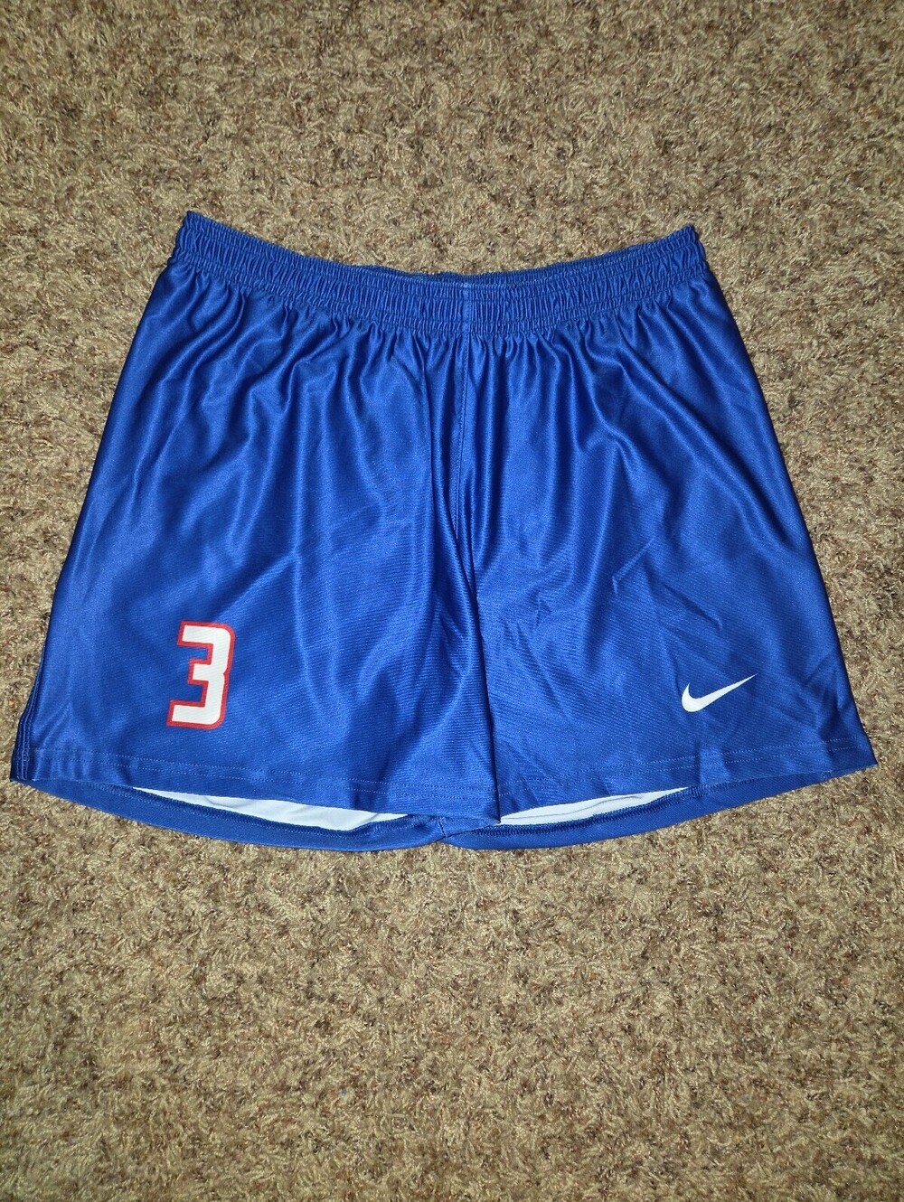 Nike Women’s Puerto Rico National Soccer Team #3 Digital Vapor Flag Shorts